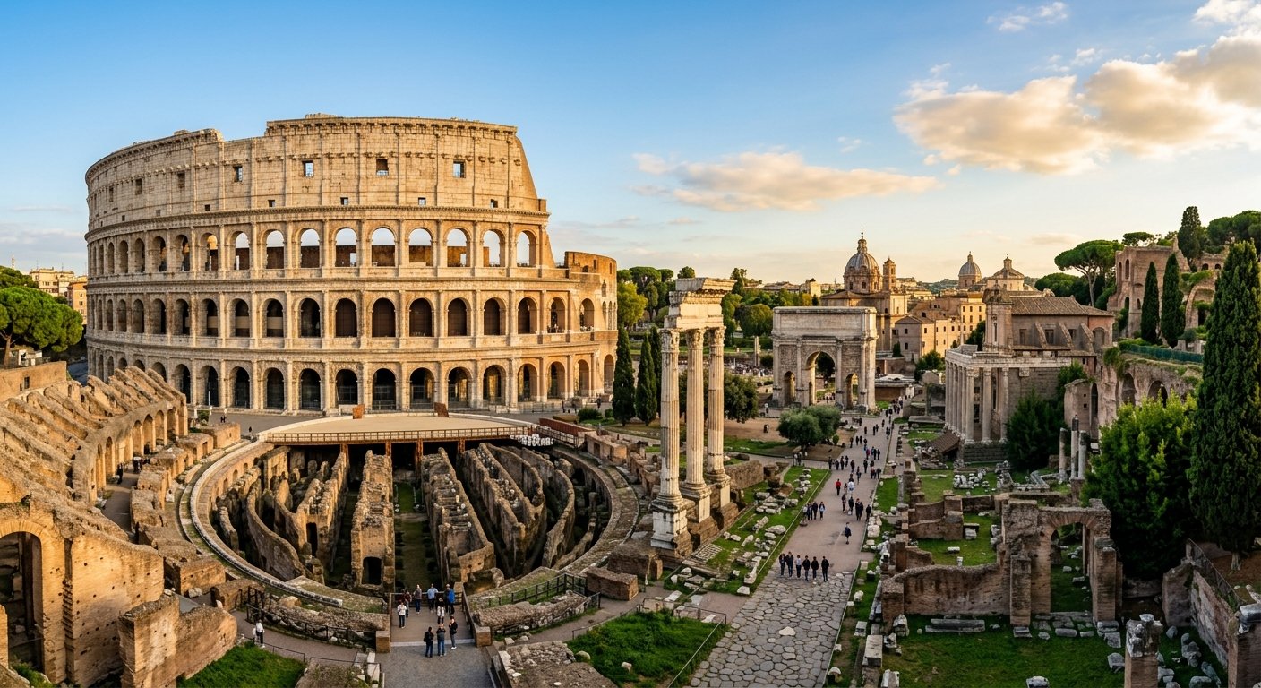 Colosseum Arena and Roman Forum tour
